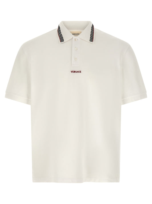 'Greca' polo shirt