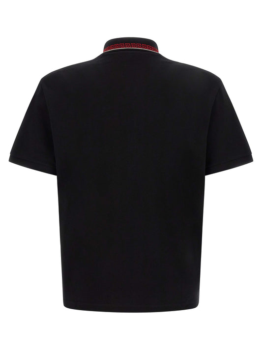 'Greca' polo shirt