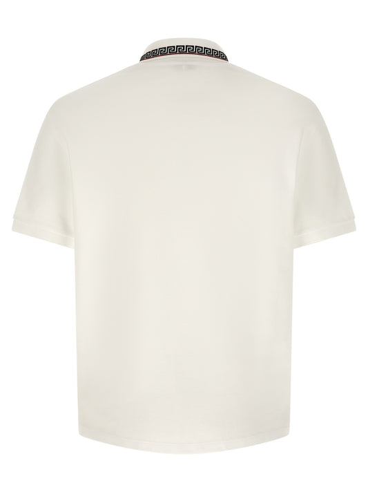 'Greca' polo shirt