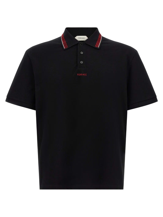 'Greca' polo shirt