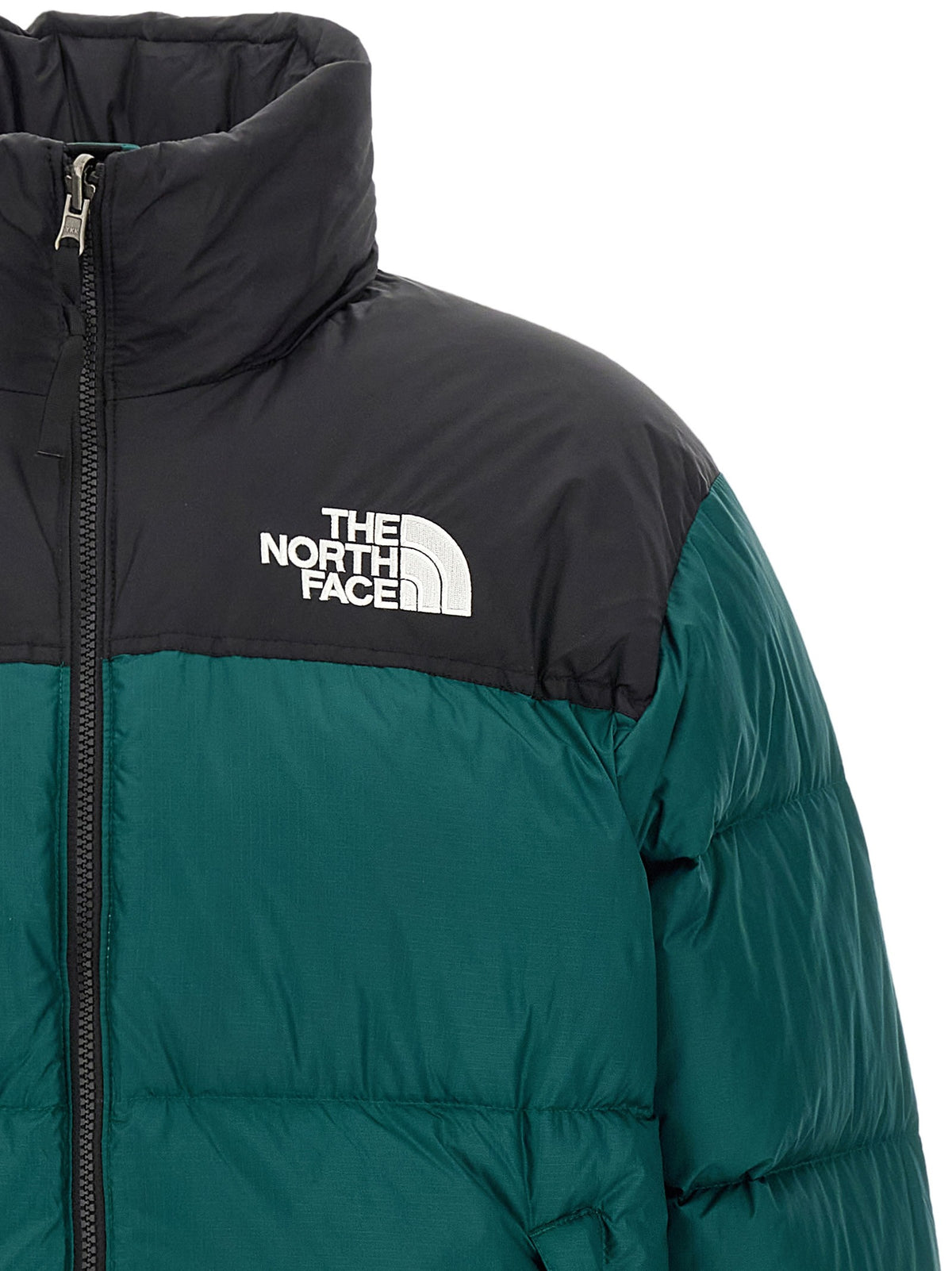 Green '1996 Retro Nuptse' down jacket