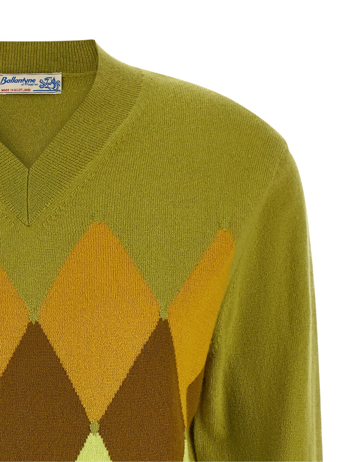 Green 'Diamond' sweater