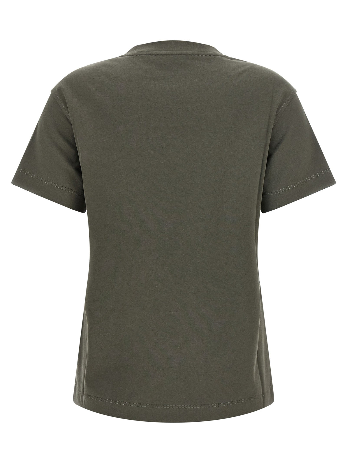 Green 'Shiny Tab' T-shirt