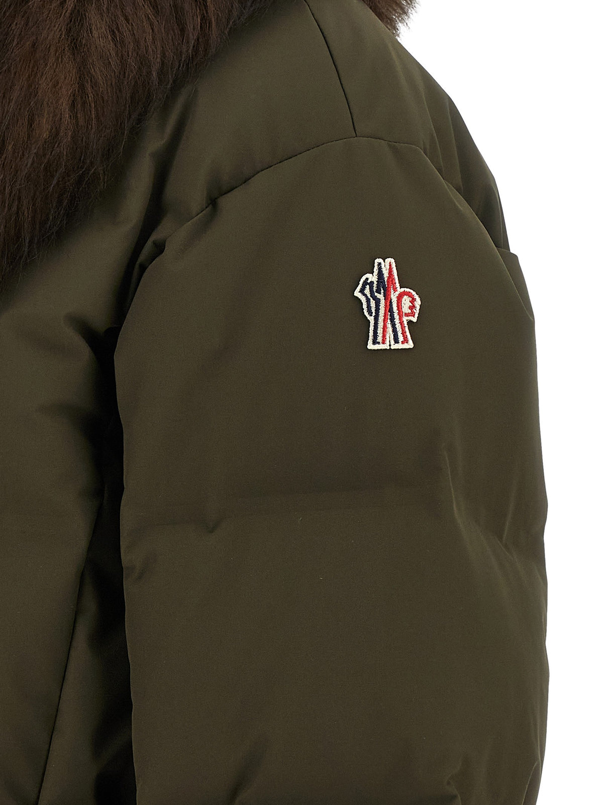 Green 'Sioule' ski down jacket