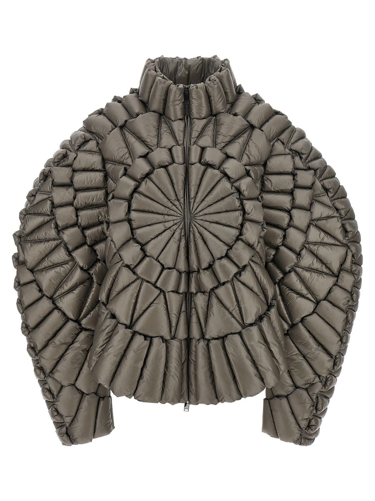 Grey 3D down jacket