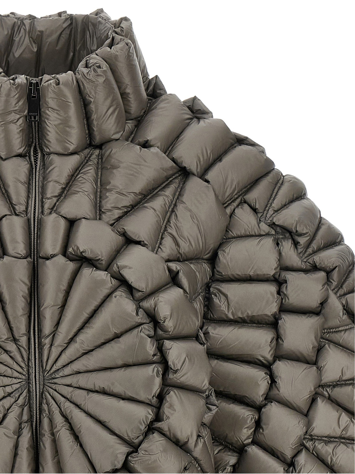 Grey 3D down jacket