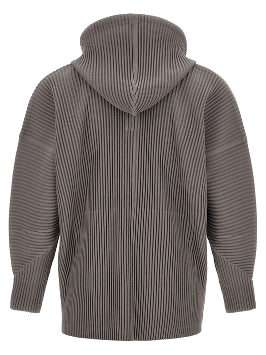 Grey 'MonthlyColors:October' hoodie