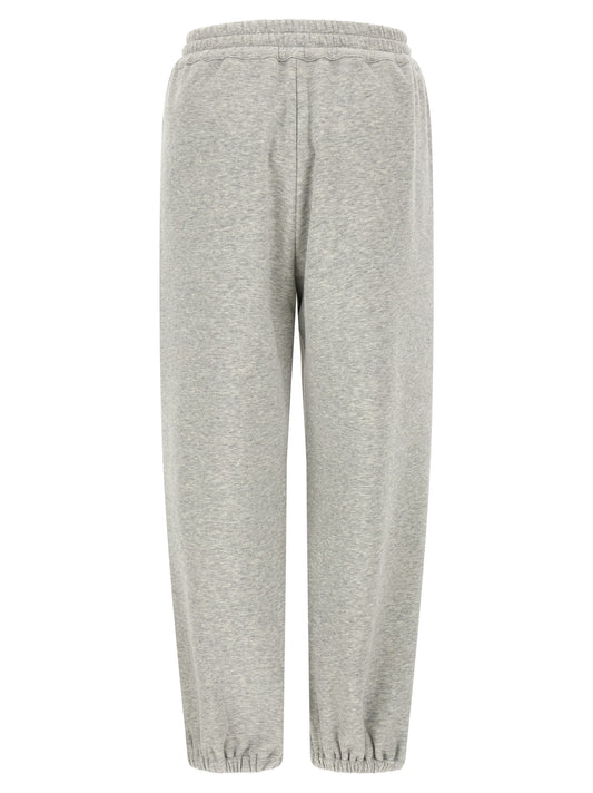 Grey scuba jersey joggers