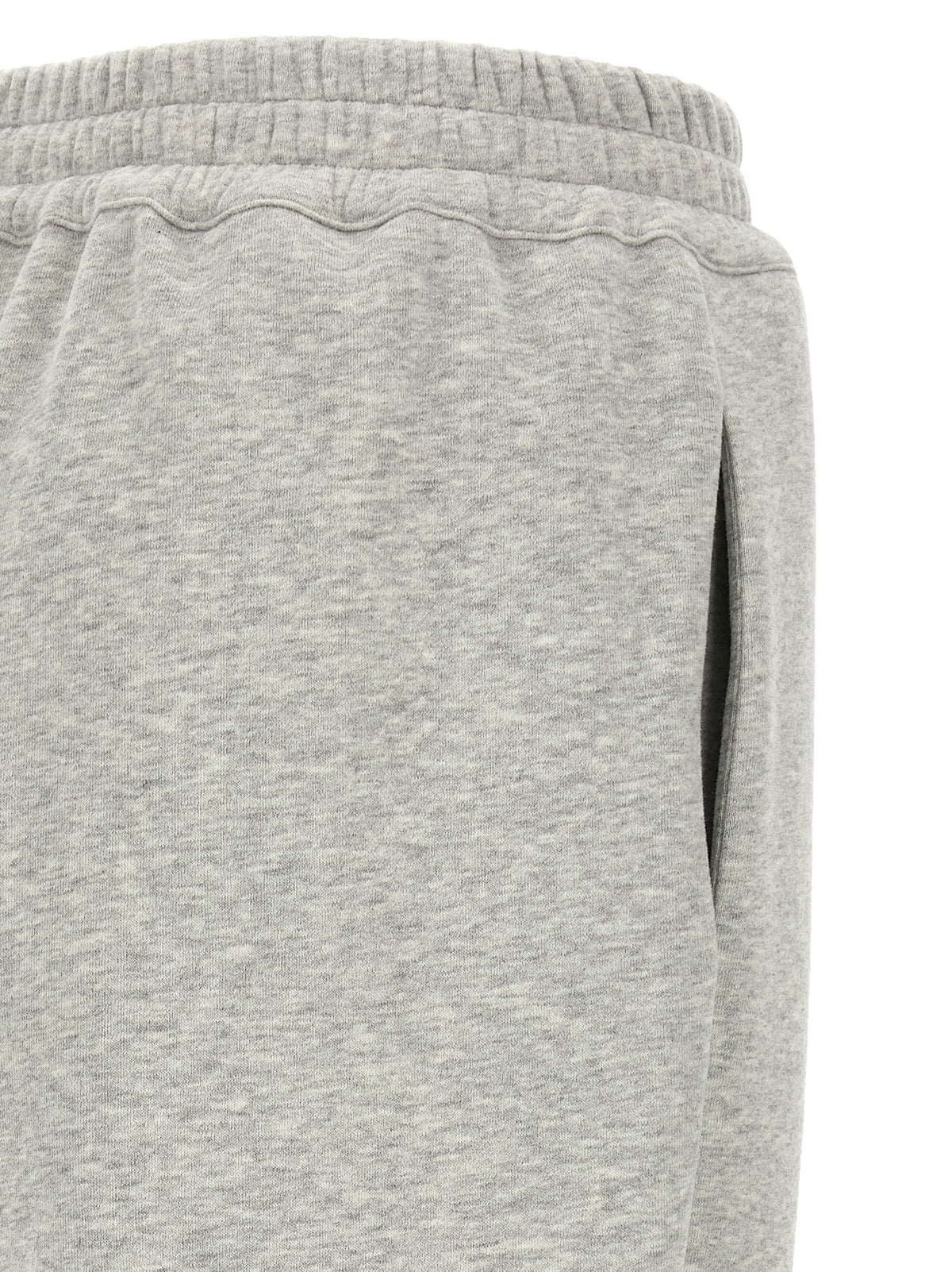 Grey scuba jersey joggers