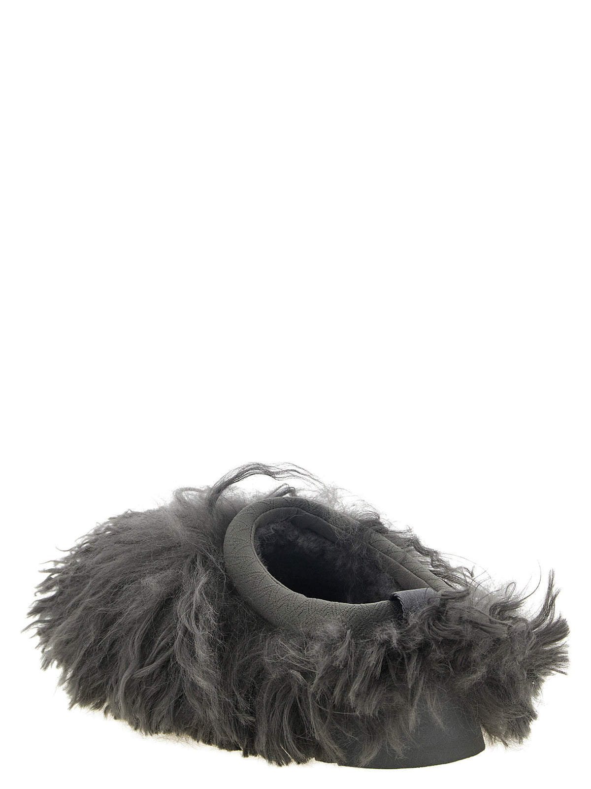Grey 'Tazz Fluff Momma' sabots