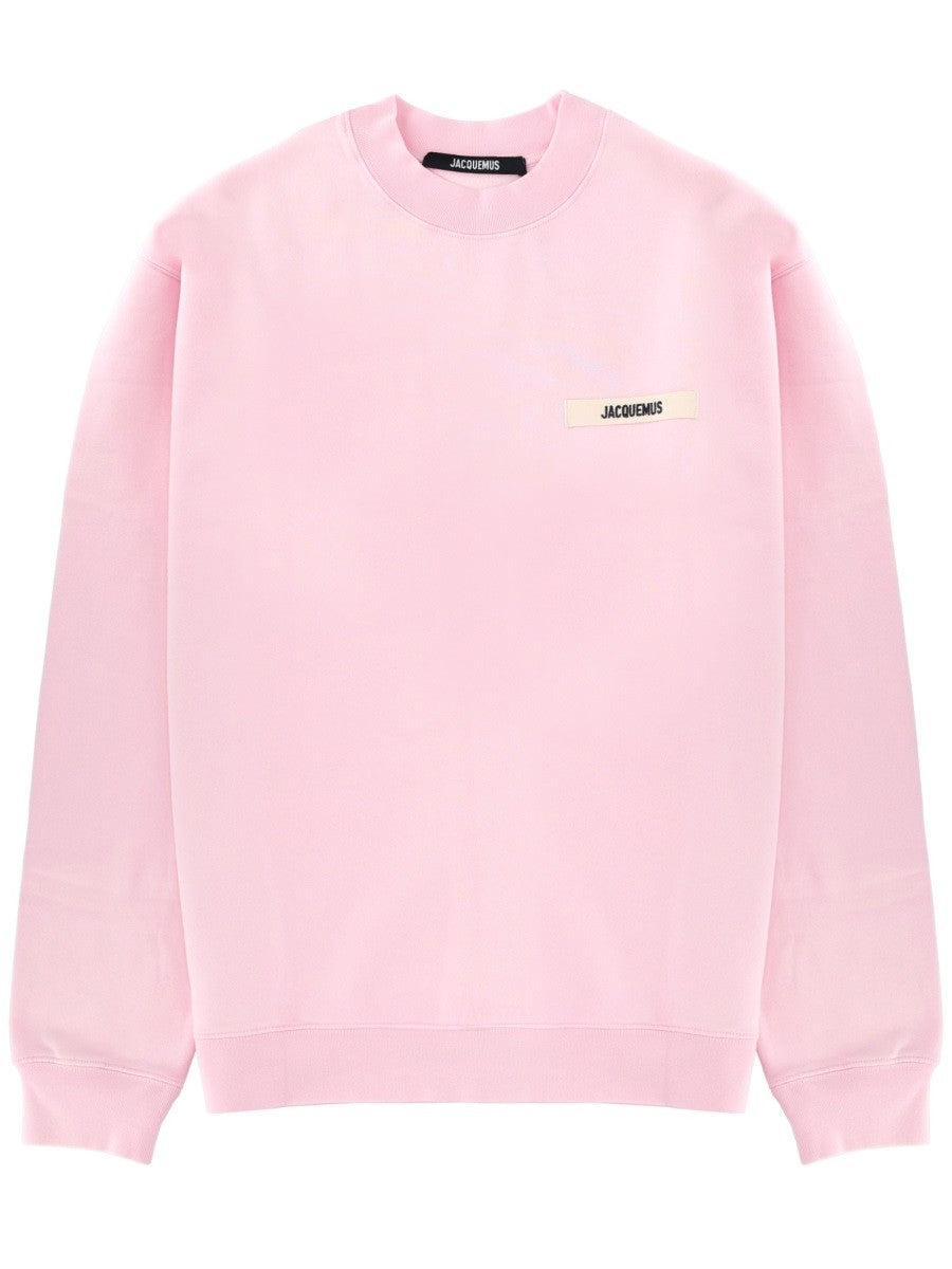 GROSGRAIN LOGO SWEATSHIRT