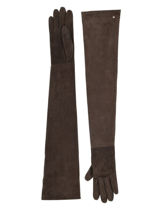 Guanti Lunghi In Suede