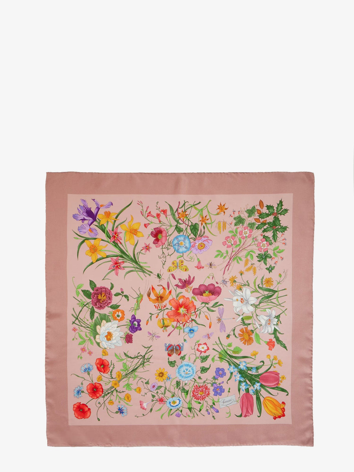 Gucci Flora silk foulard