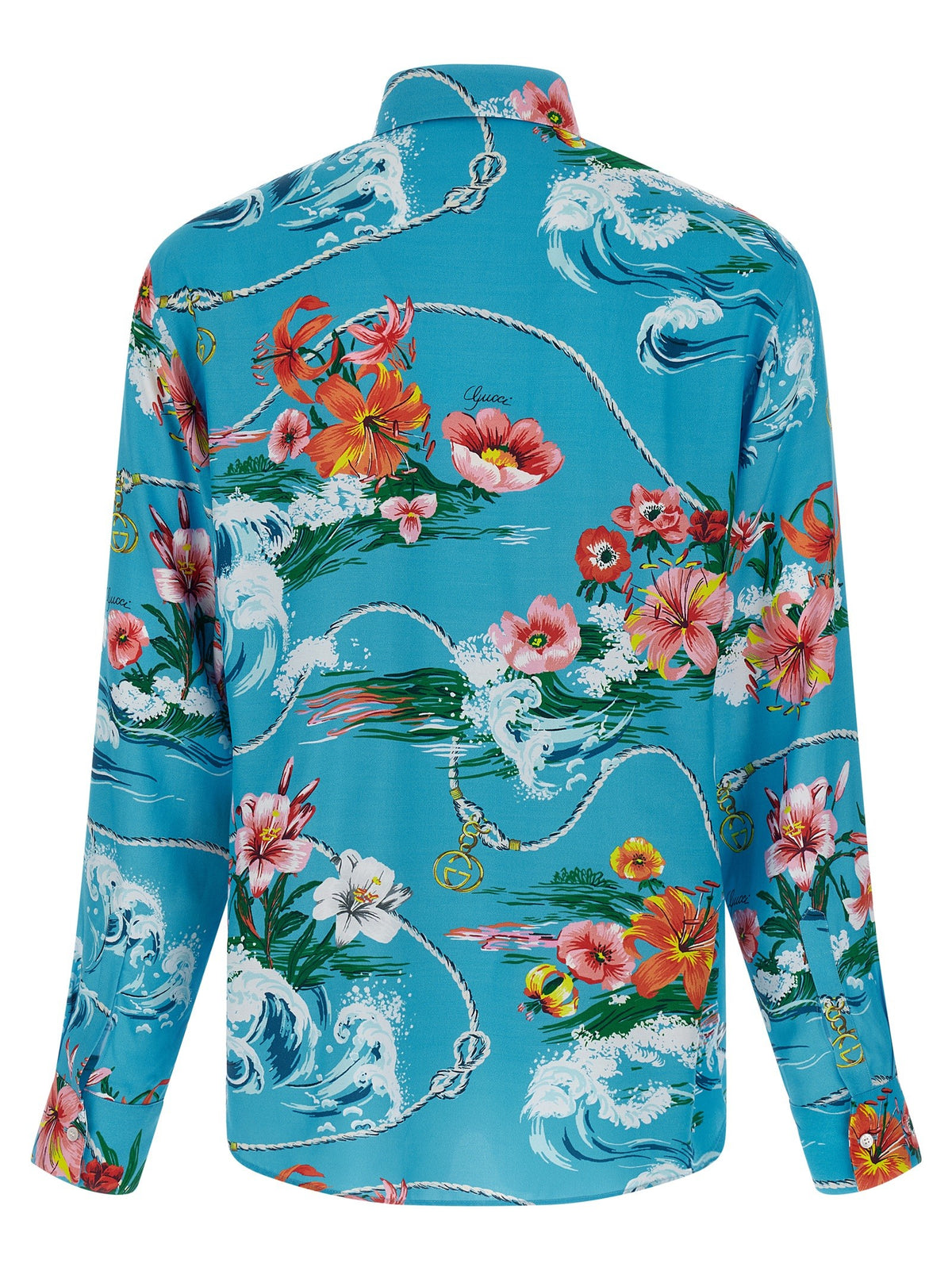 Gucci floral print shirt
