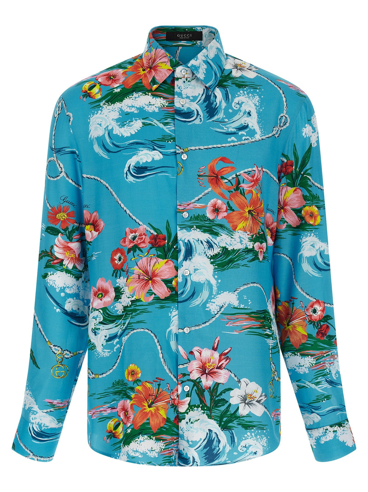 Gucci floral print shirt