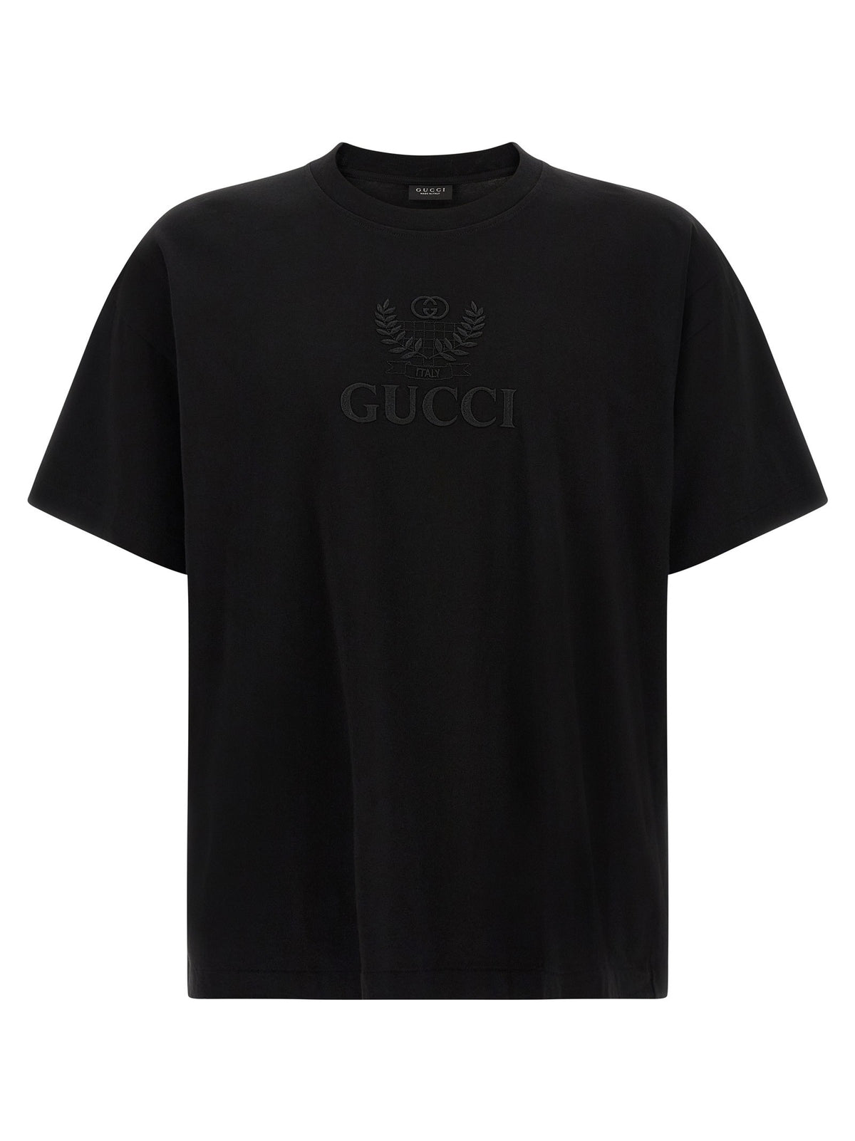 'Gucci Incrocio GG' embroidered T-shirt