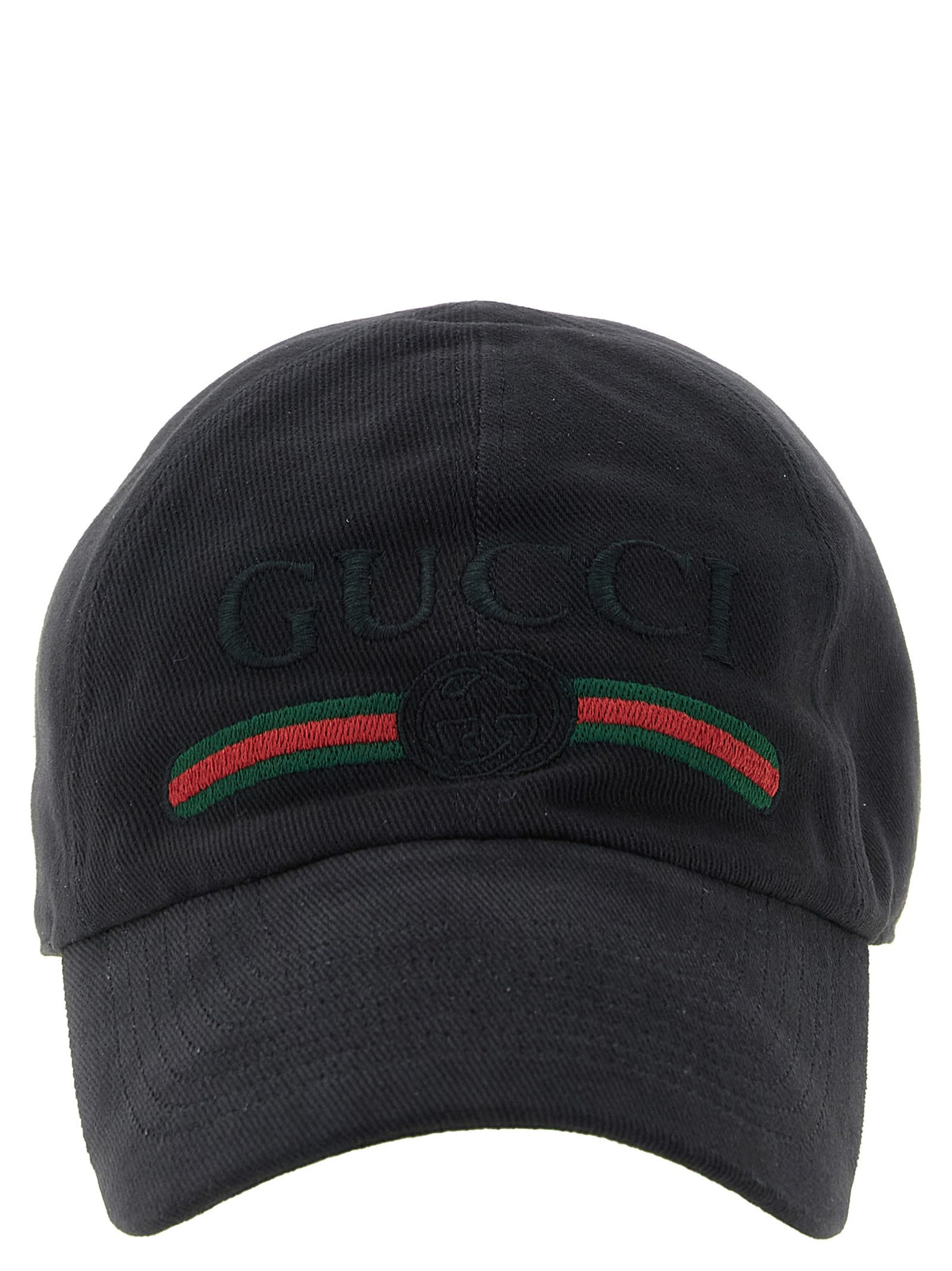 'Gucci Web - Incrocio GG' cap