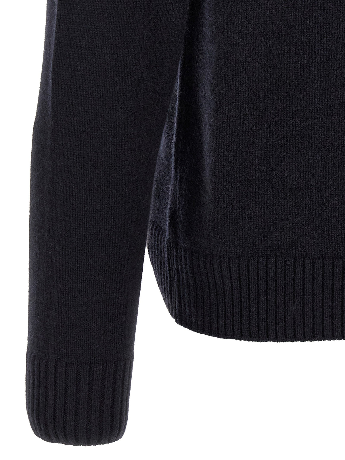 Half zip sweater