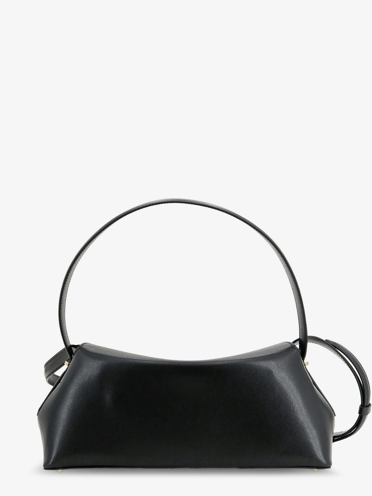 Hammered leather T-Lock shoulder bag
