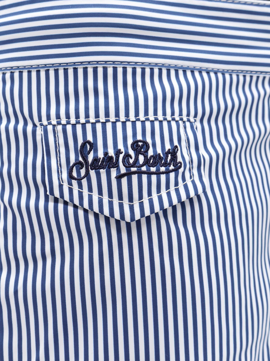 Harrys nylon swim shorts with striped print
