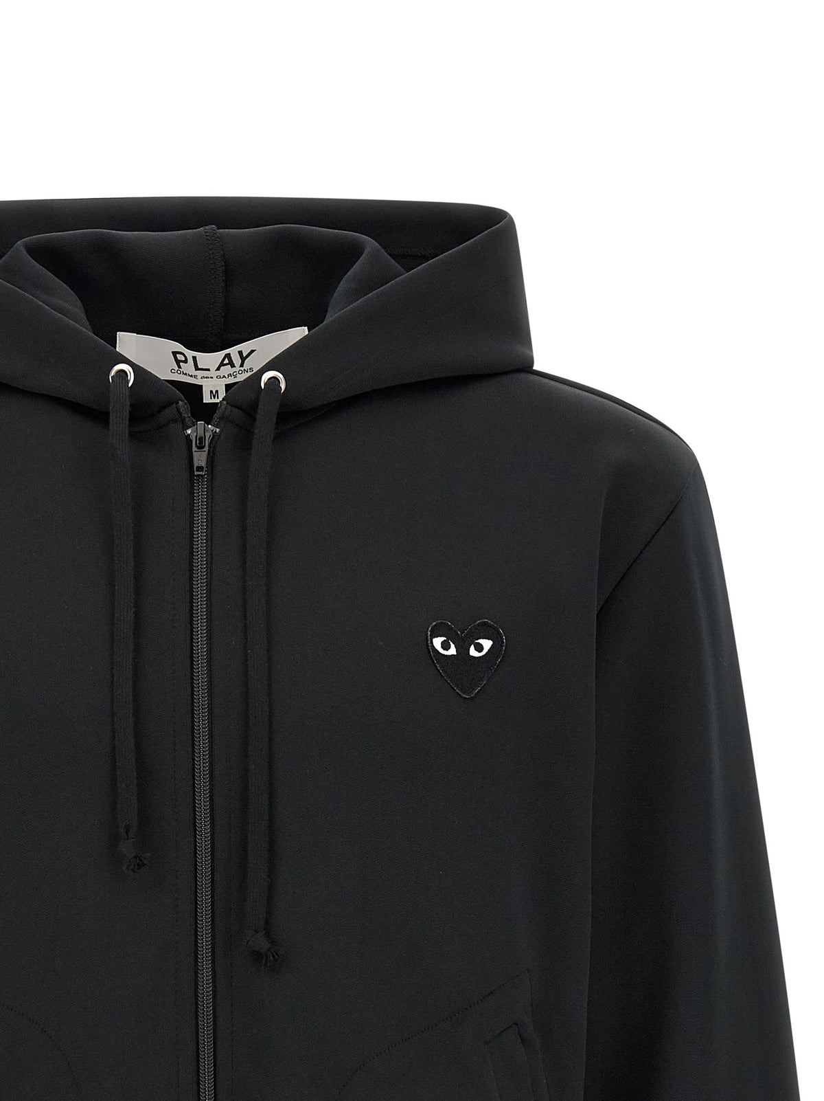 Heart patch hoodie