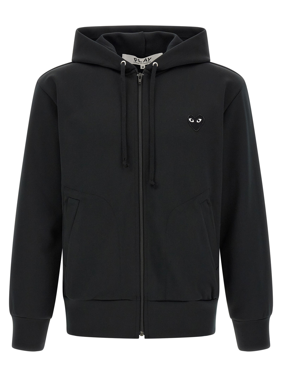 Heart patch hoodie