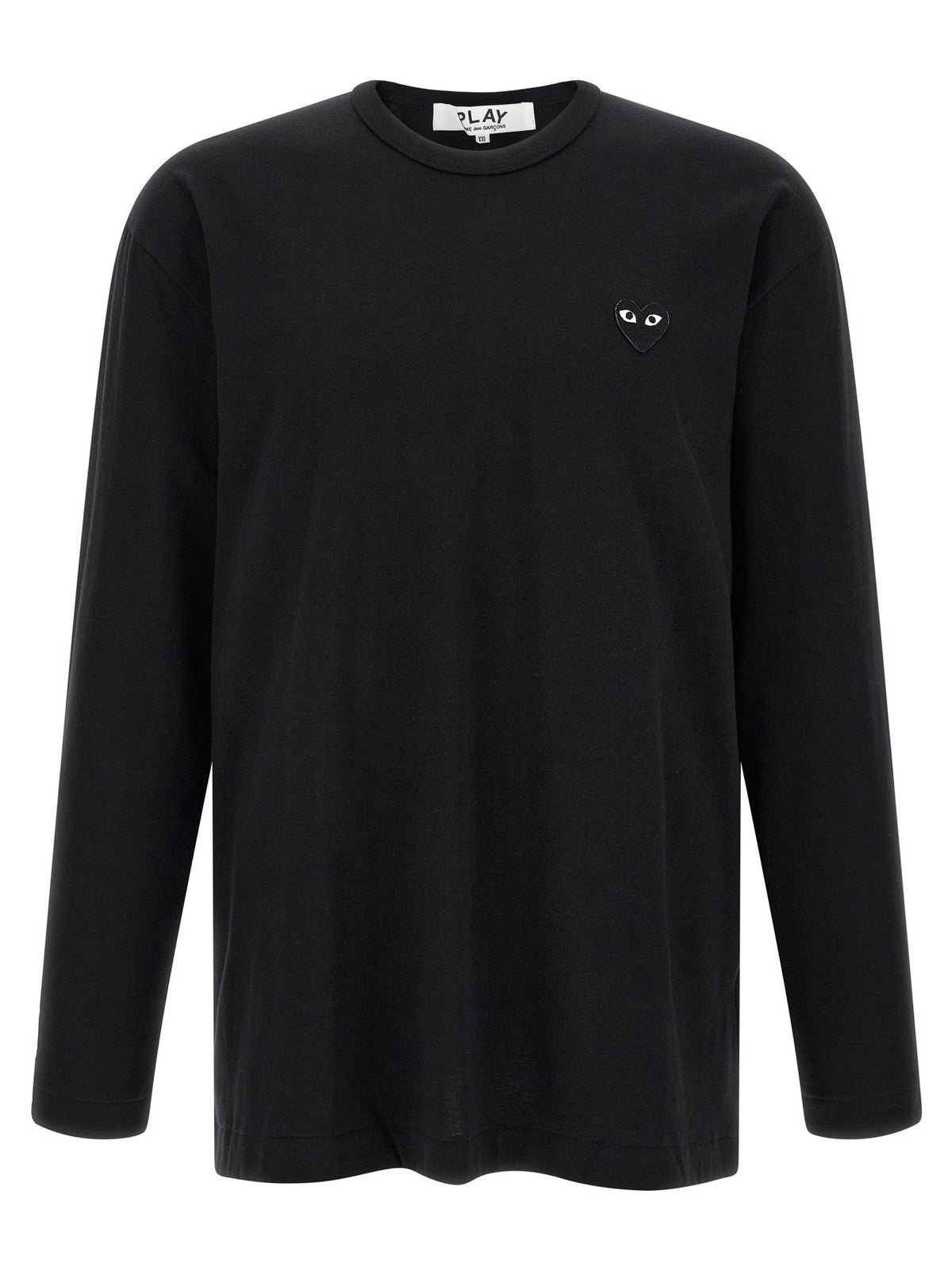 Heart patch long sleeve t-shirt