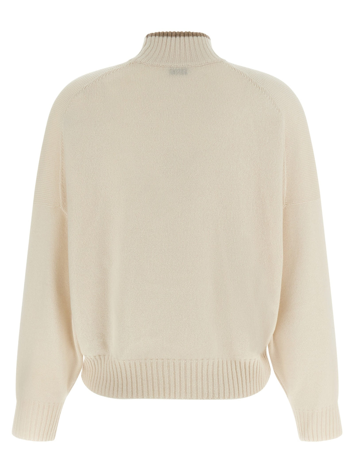Heraldic embroidery sweater