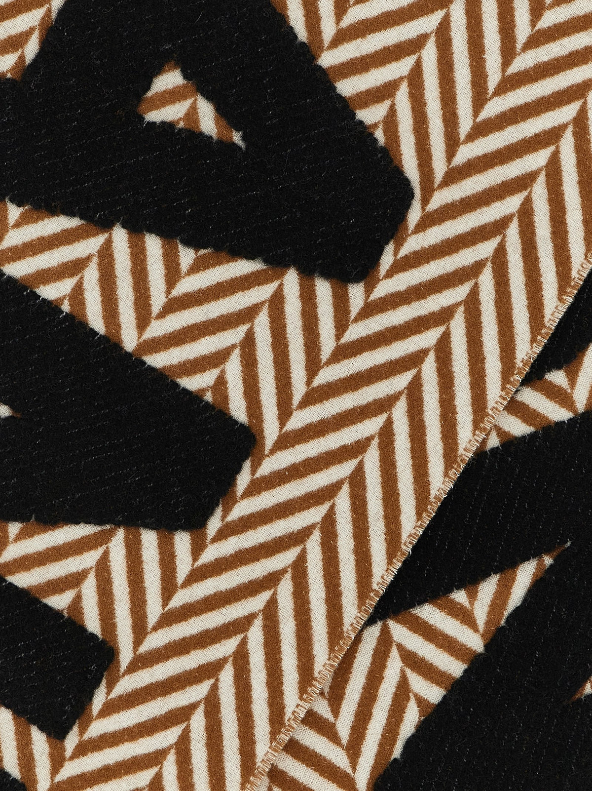 'Herringbone Logo' scarf