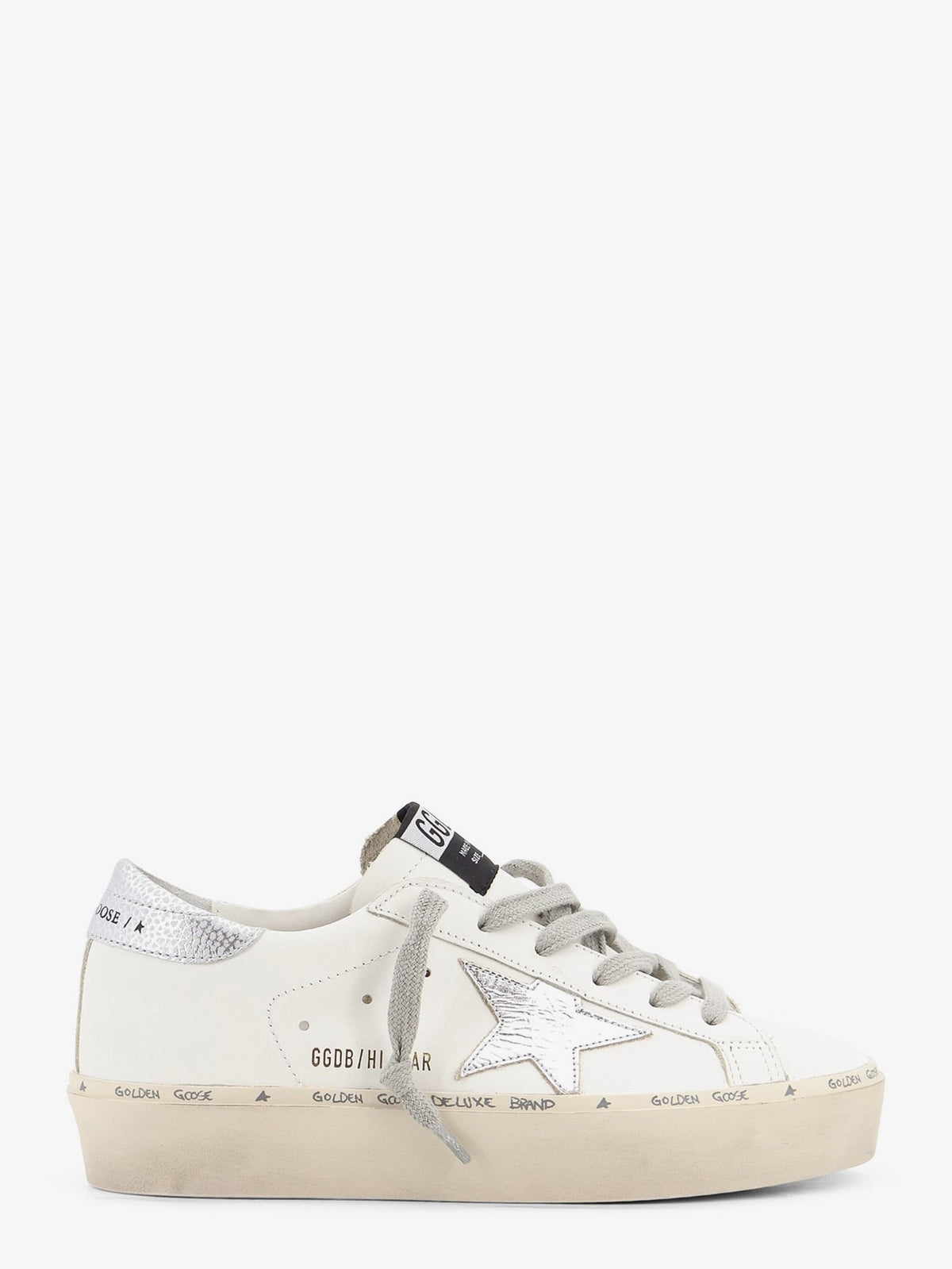 Hi-Star leather sneakers with iconic side logo
