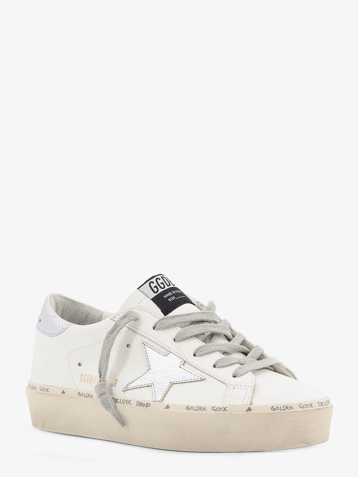 Hi-Star leather sneakers with iconic side logo