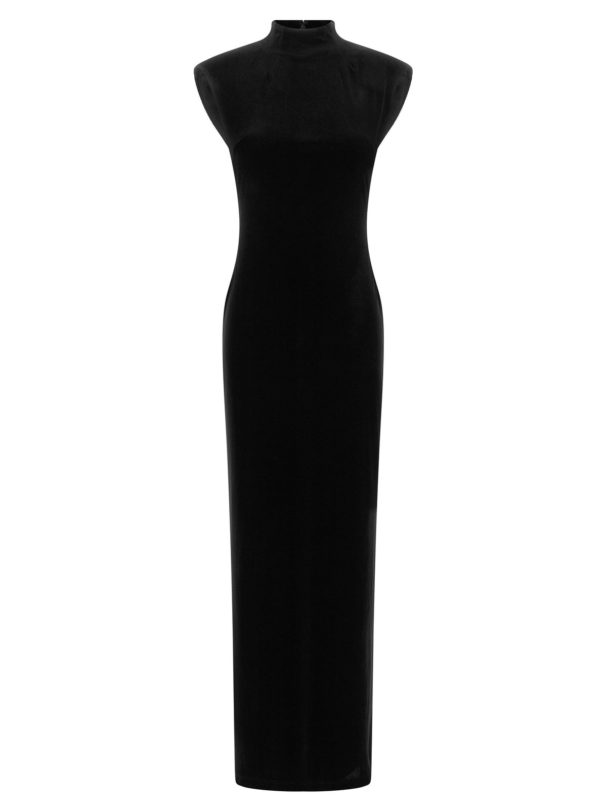 High neck dress