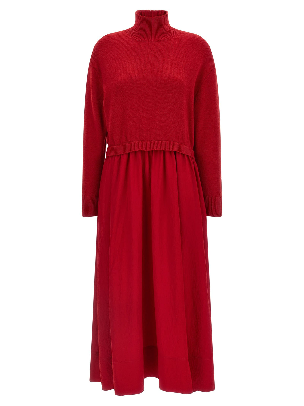 High neck dress