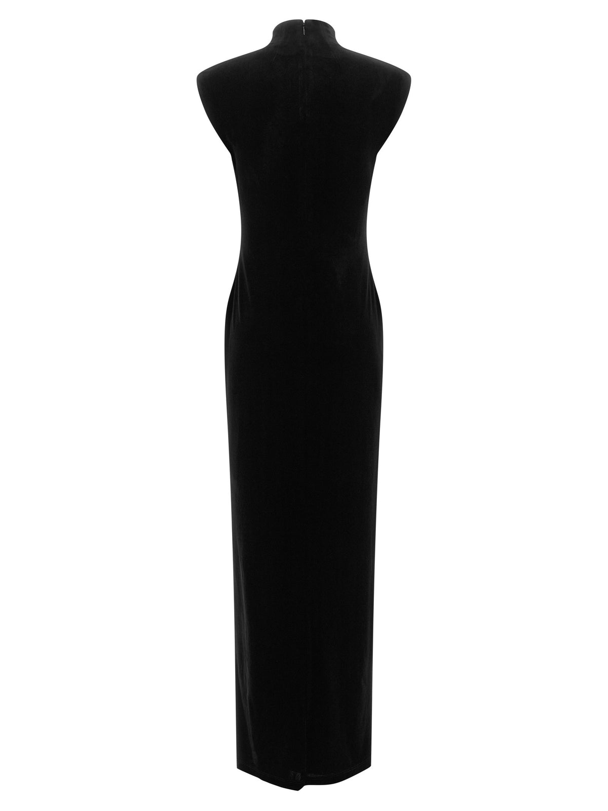 High neck dress