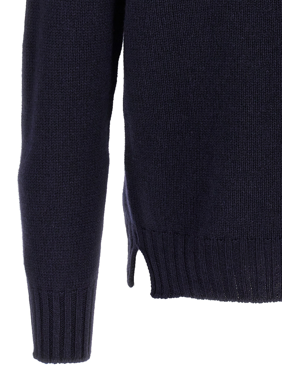 High neck sweater