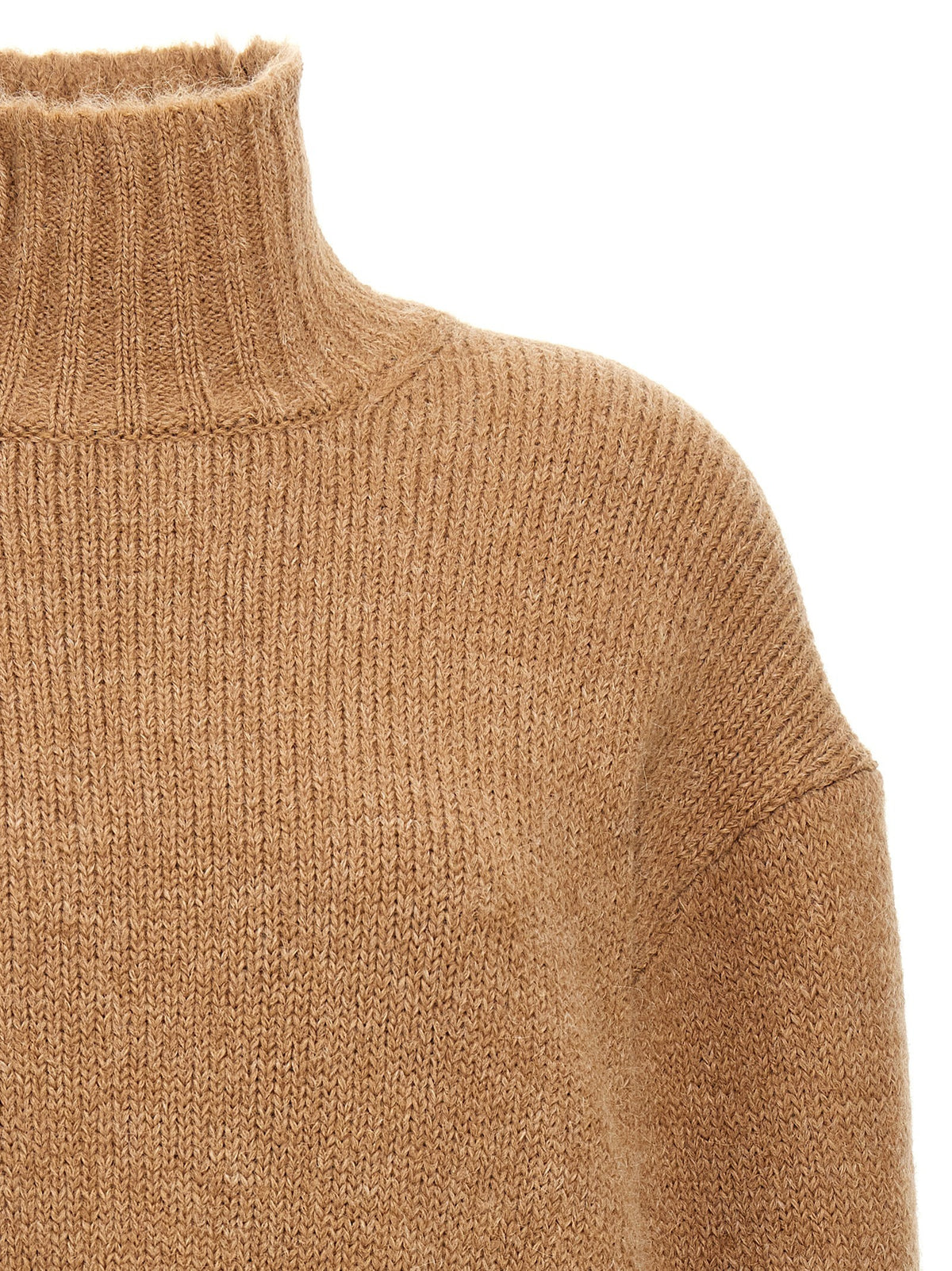 High neck sweater