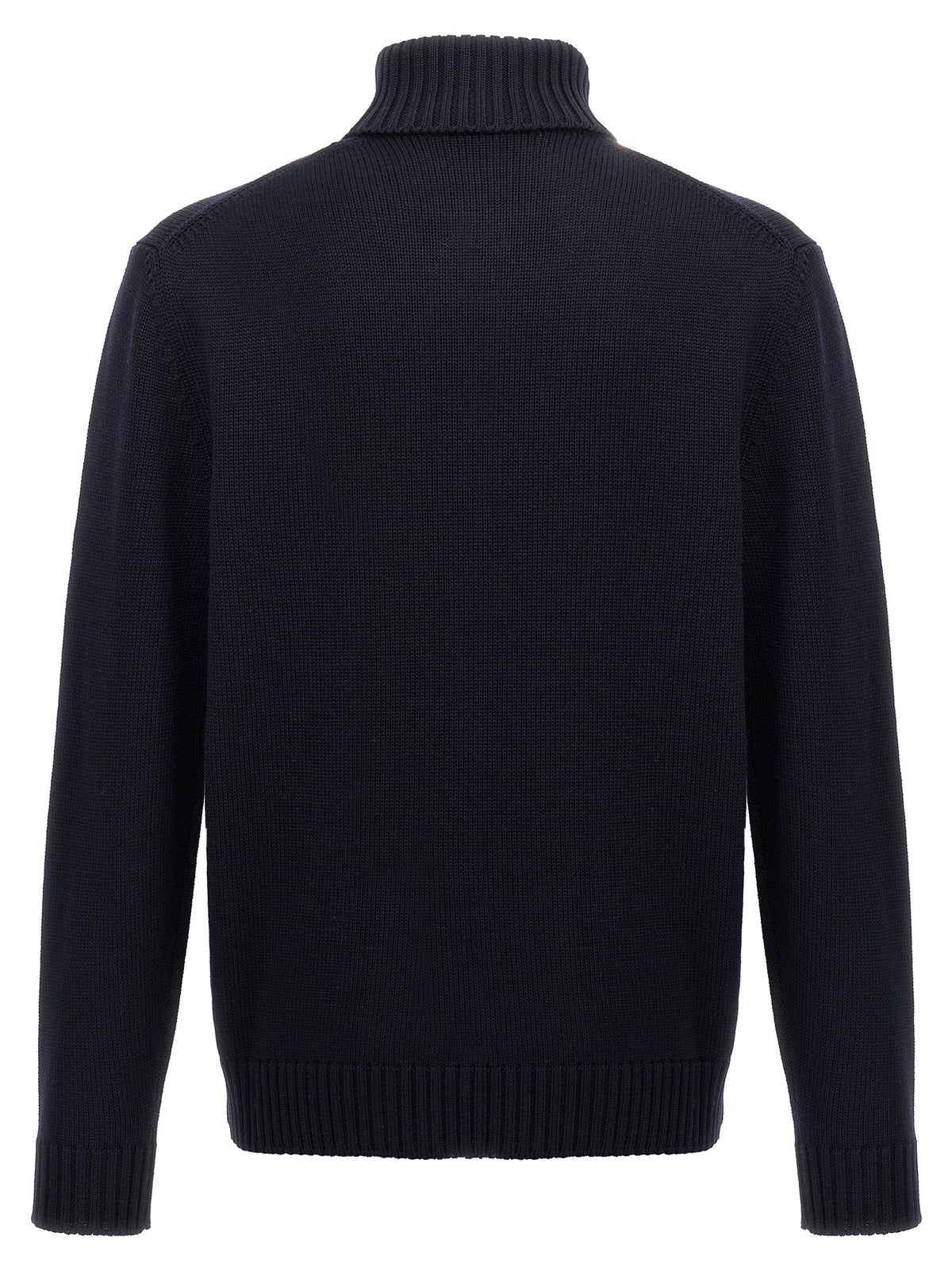 High neck sweater
