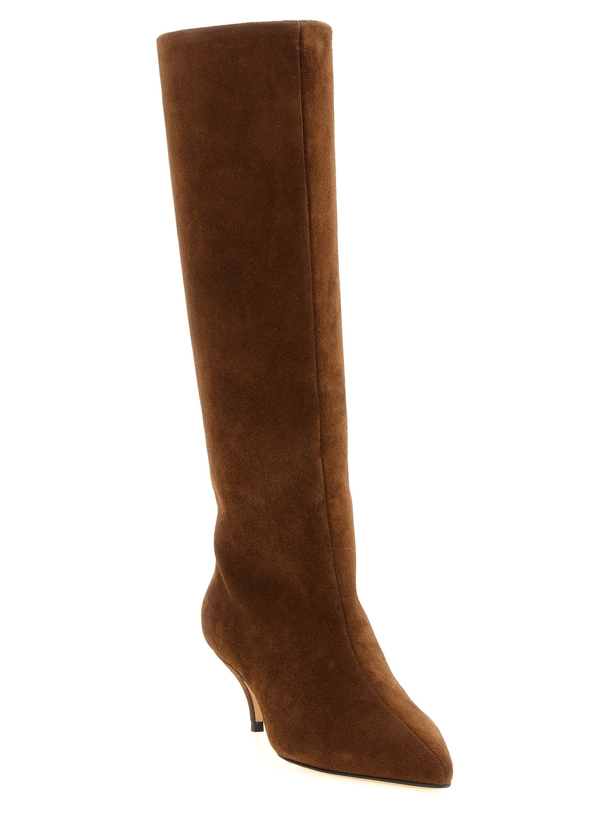 High suede boots