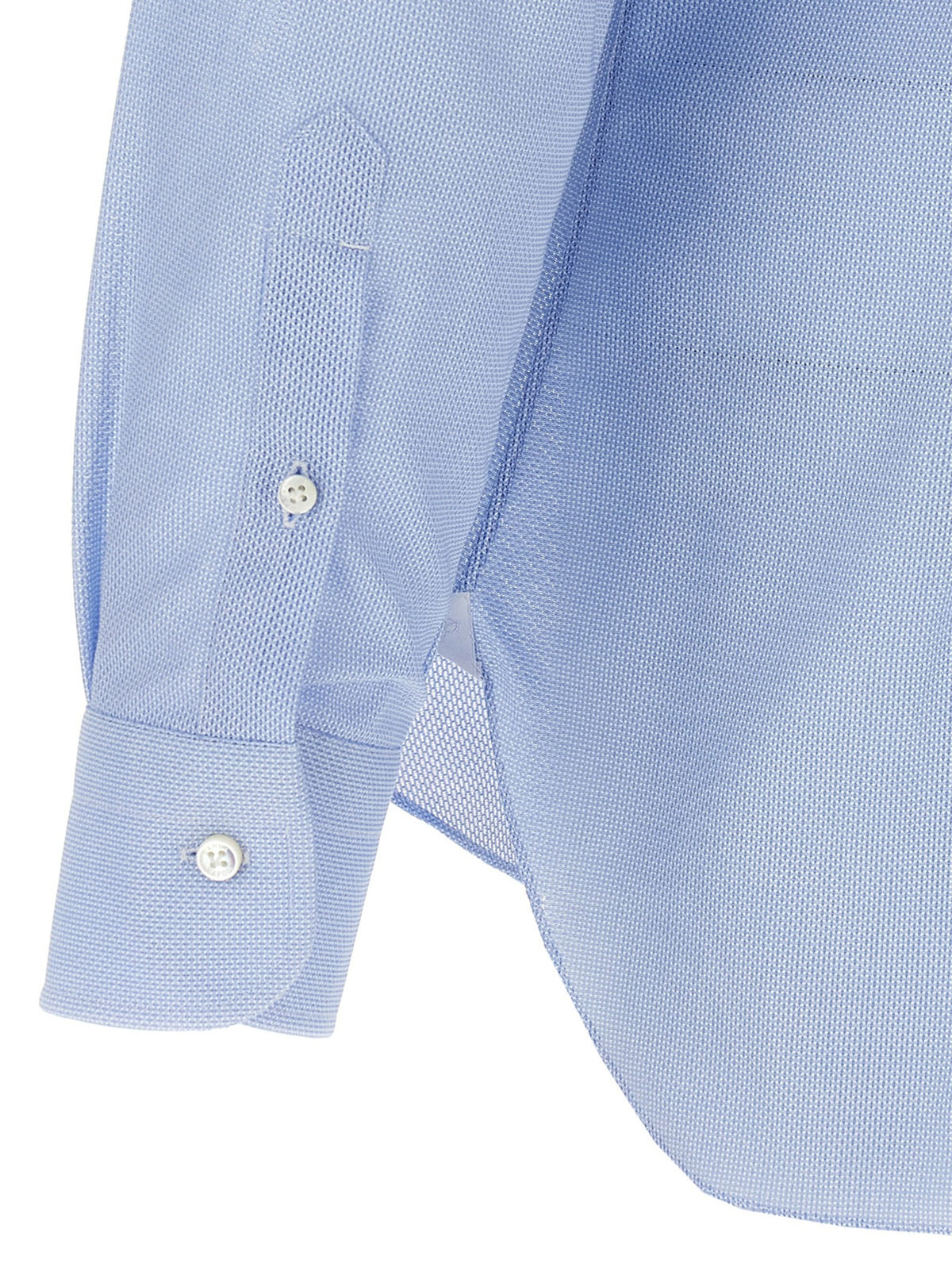 Honeycomb cotton shirt