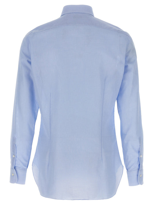 Honeycomb cotton shirt