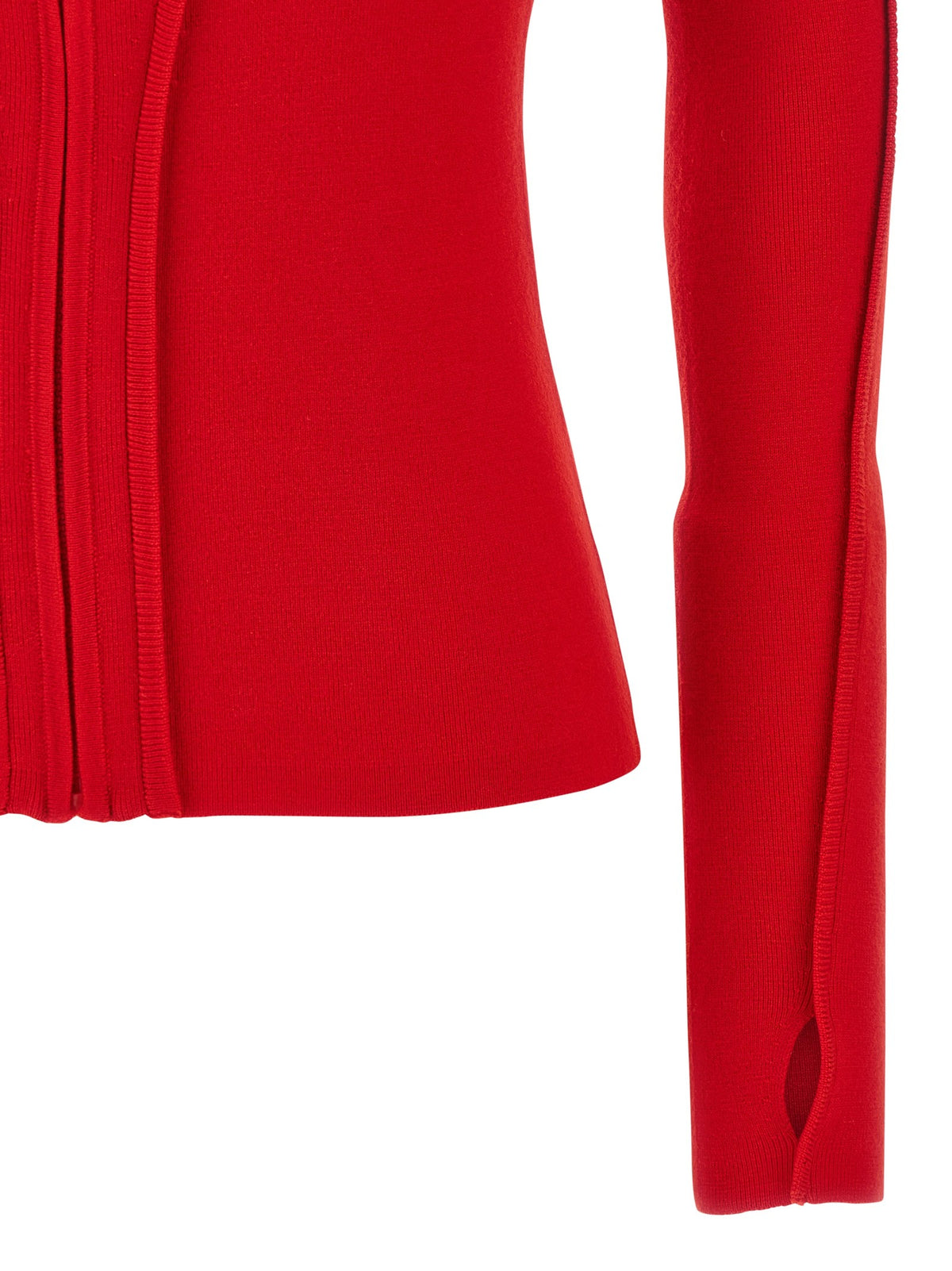 Hooded cardigan
