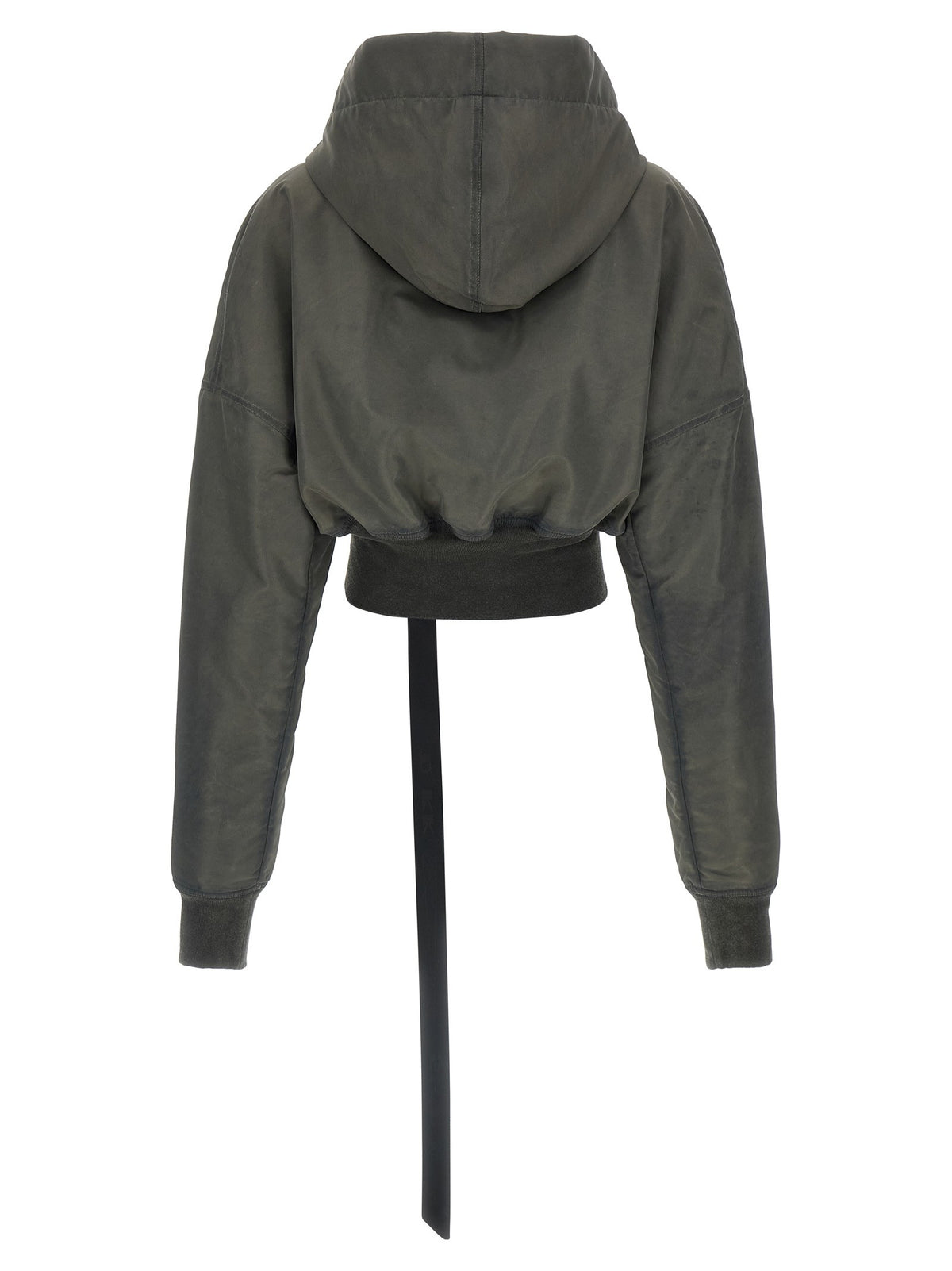 'Hooded Cropped Flight' bomber jacket