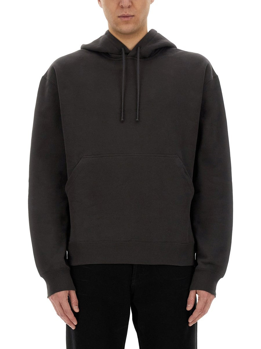 HOODED SWEATSHIRT WITH LOGO