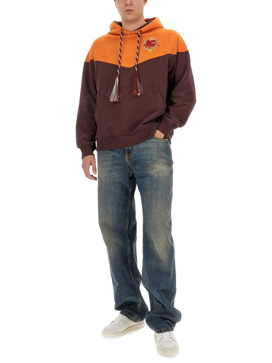 HOODED SWEATSHIRT WITH LOGO