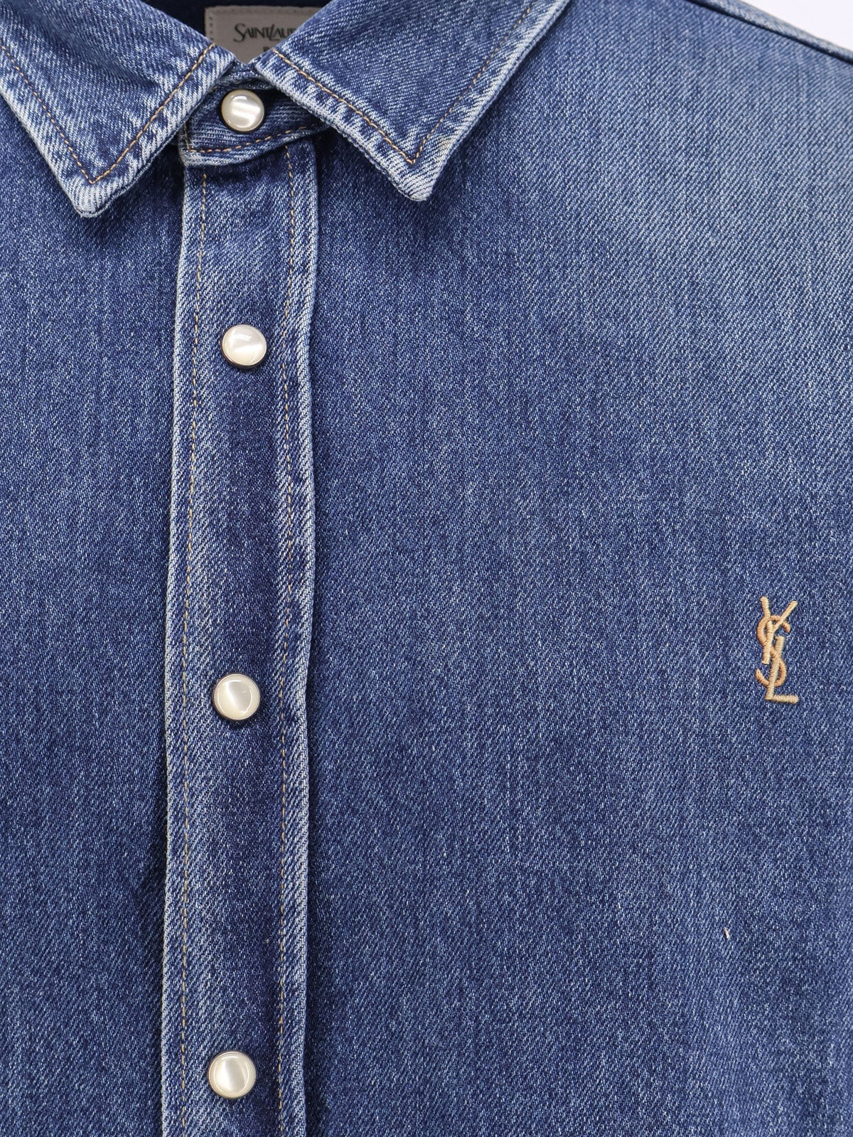 Horizon Blue Cassandre Denim Shirt