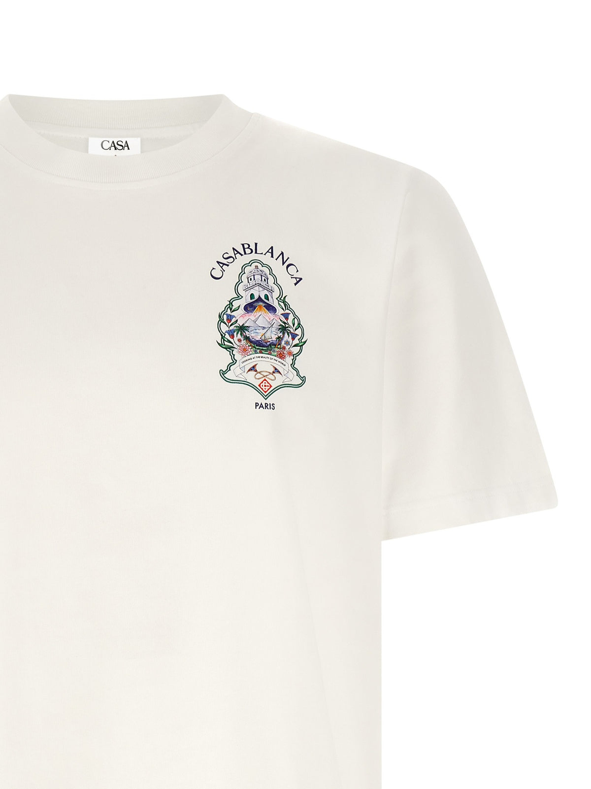 'Hotel Emblem' print T-shirt