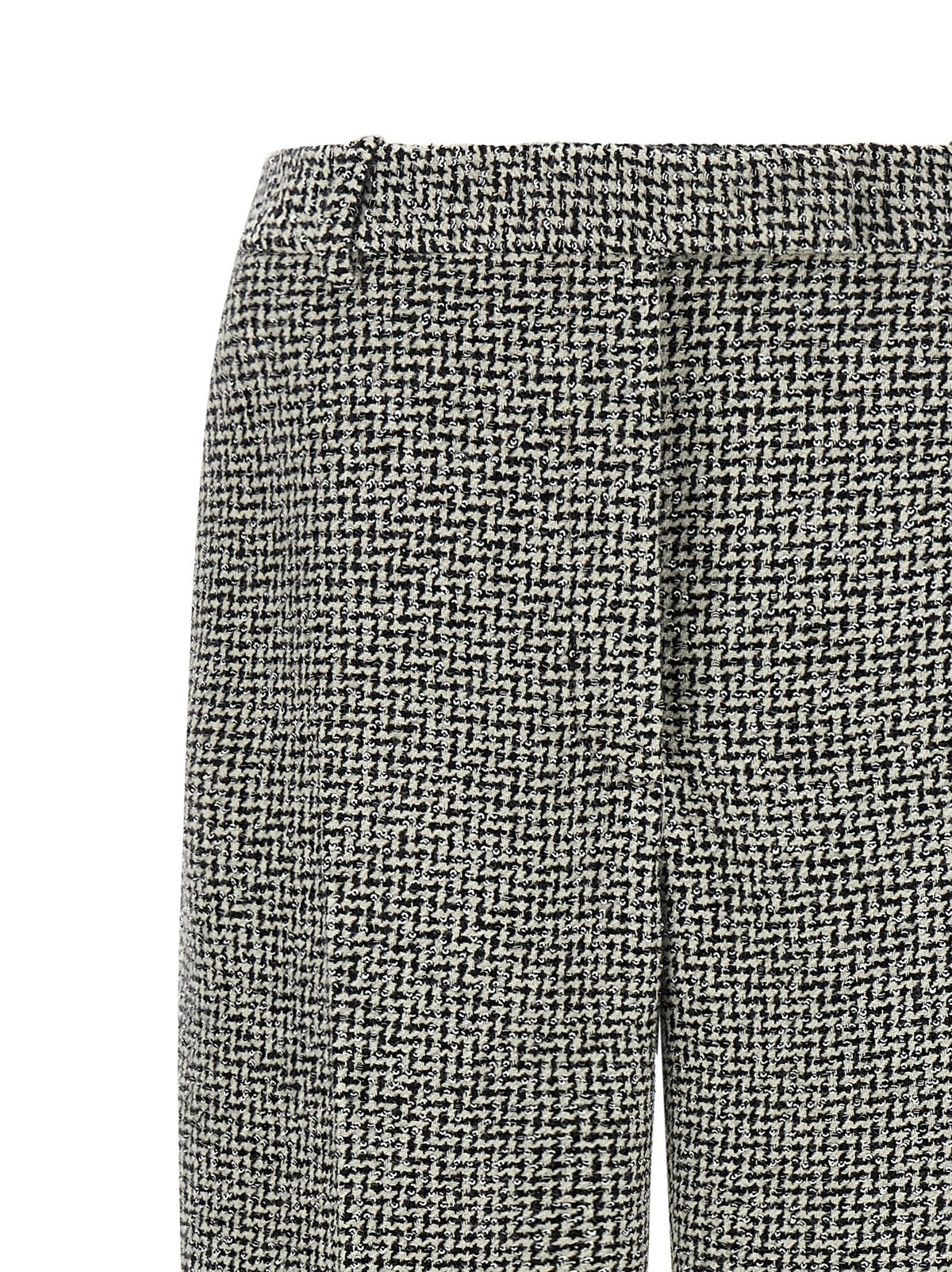 Houndstooth pattern pants