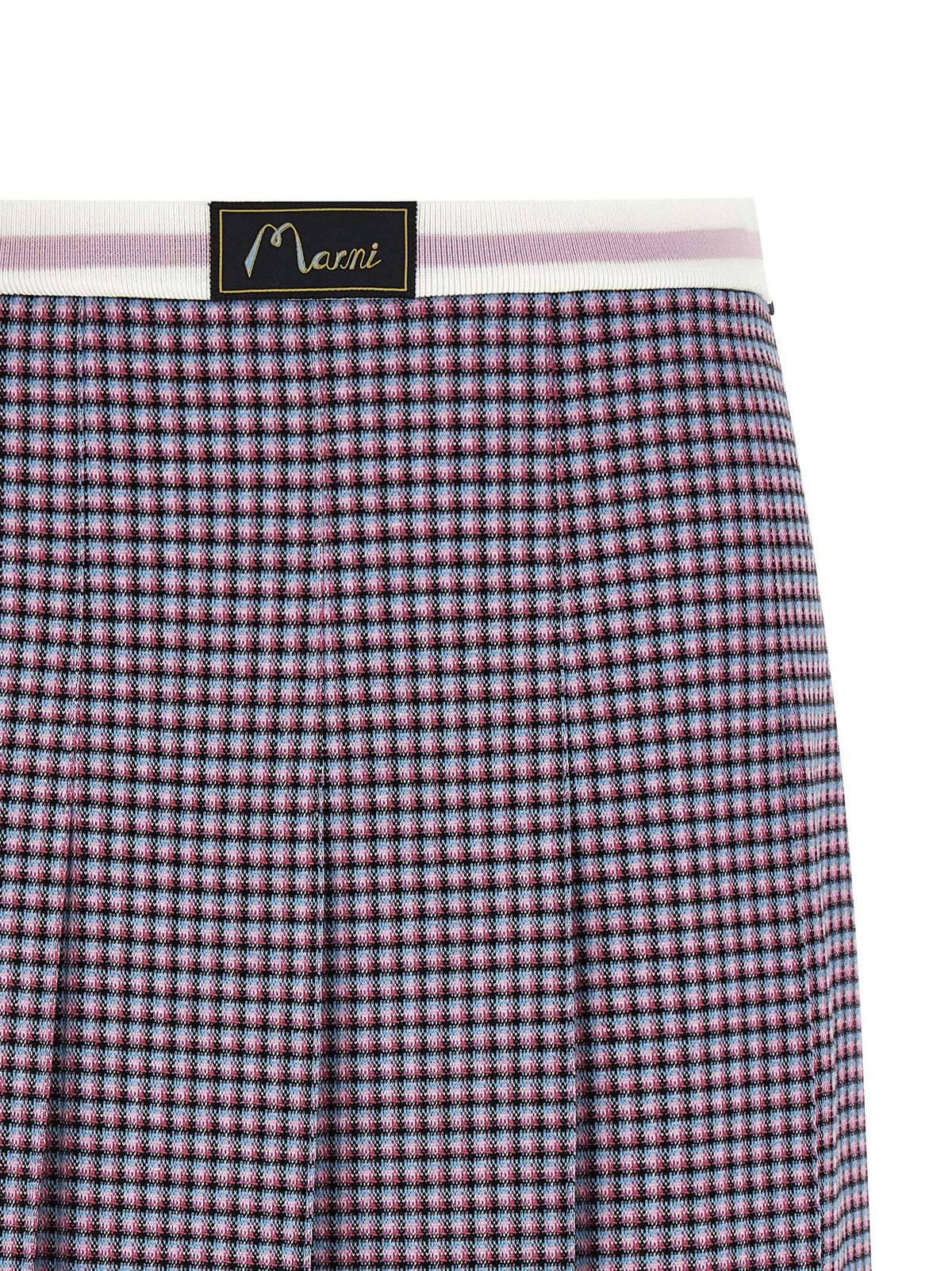 Houndstooth skirt