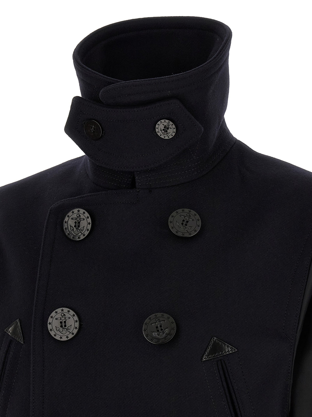 'Hybrid Peacoat' coat