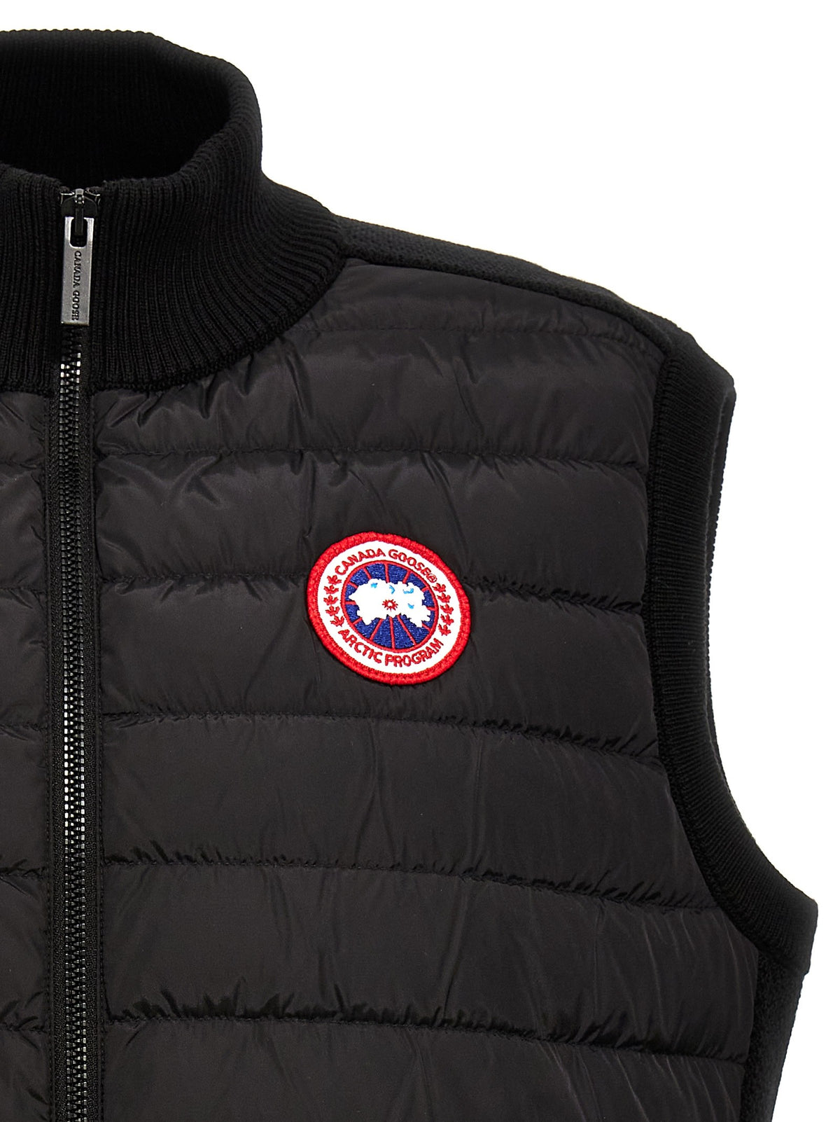 'HyBridge® Quilted KniKnit' vest